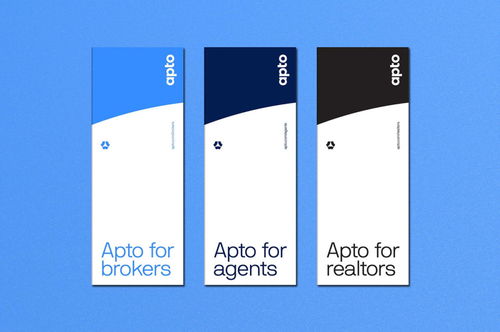 平面設(shè)計(jì) apto 房地產(chǎn)經(jīng)紀(jì)人品牌形象設(shè)計(jì)
